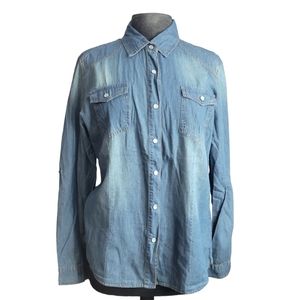 Juso denim style shirt